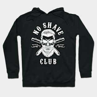 Men's No shave Club (Dark) Hoodie